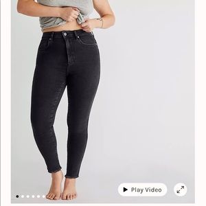 Free people raw high rise jegging